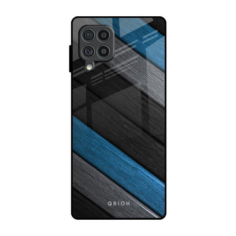 Multicolor Wooden Effect Glossy Case for Samsung Galaxy F62