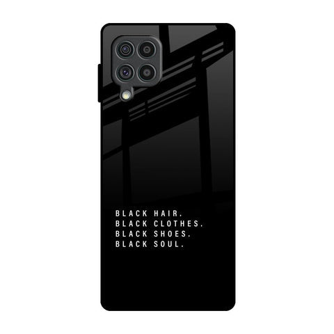 Black Soul Glossy Case for Samsung Galaxy F62