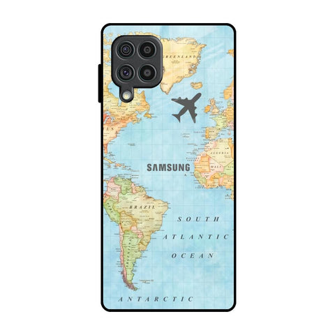 Fly Around The World Glossy Case for Samsung Galaxy F62