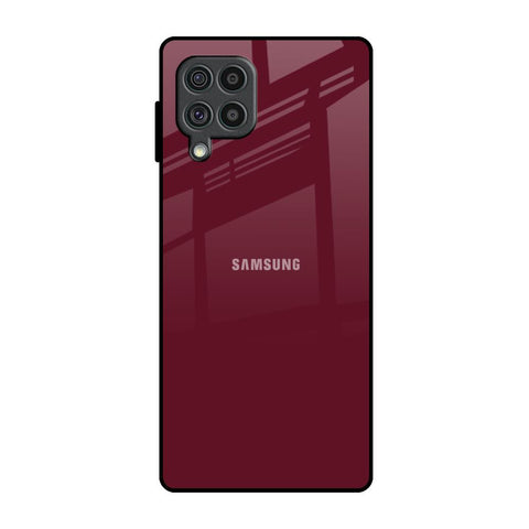 Classic Burgundy Glossy Case for Samsung Galaxy F62