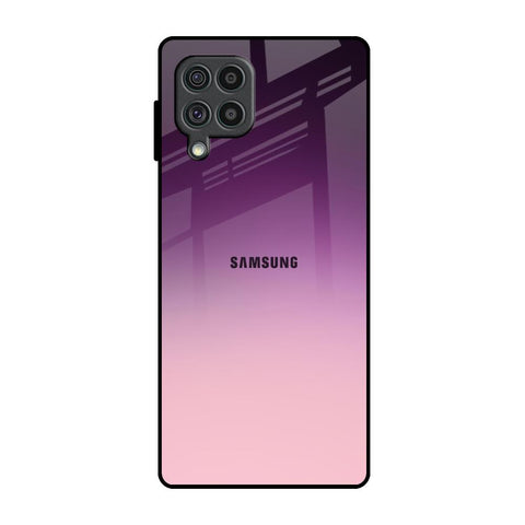 Purple Gradient Glossy case for Samsung Galaxy F62