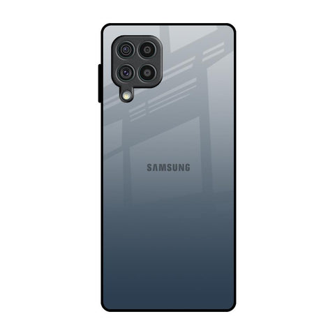 Smokey Grey Color Glossy Case For Samsung Galaxy F62