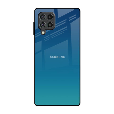 Celestial Blue Glossy Case For Samsung Galaxy F62
