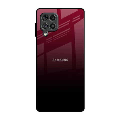 Wine Red Glossy Case For Samsung Galaxy F62