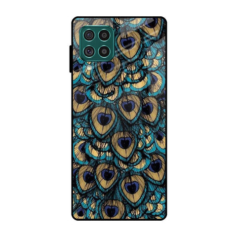 Peacock Feathers Glossy case for Samsung Galaxy F62