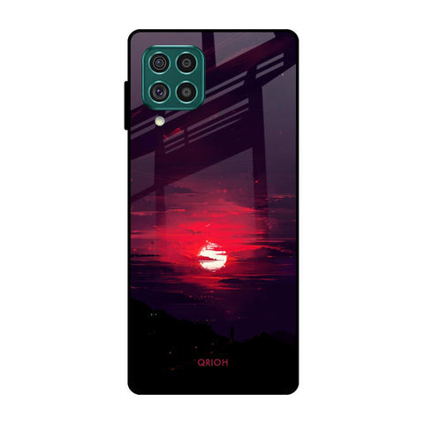 Morning Red Sky Glossy Case For Samsung Galaxy F62