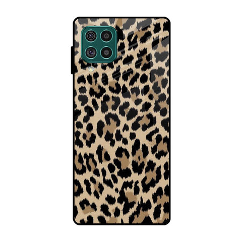 Leopard Seamless Glossy Case For Samsung Galaxy F62