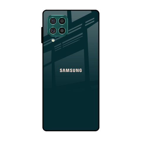 Hunter Green Glossy Case For Samsung Galaxy F62