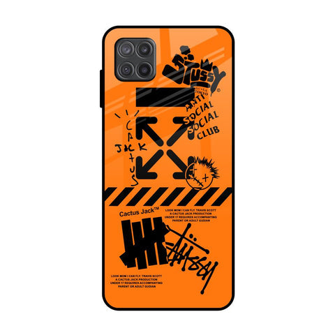 Anti Social Club Glossy Case for Samsung Galaxy A12