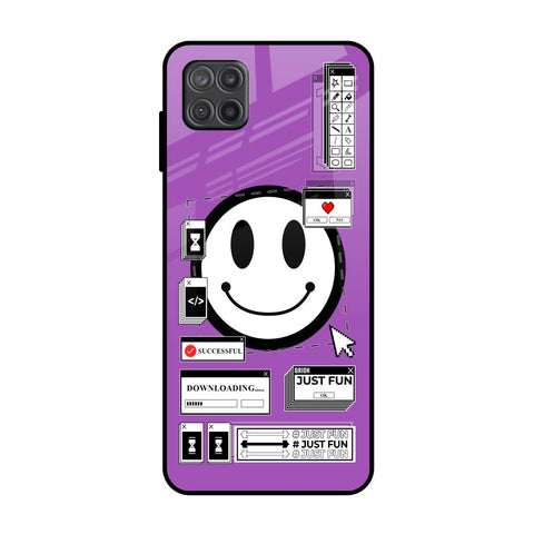 Code with Smile Glossy Case for Samsung Galaxy A12