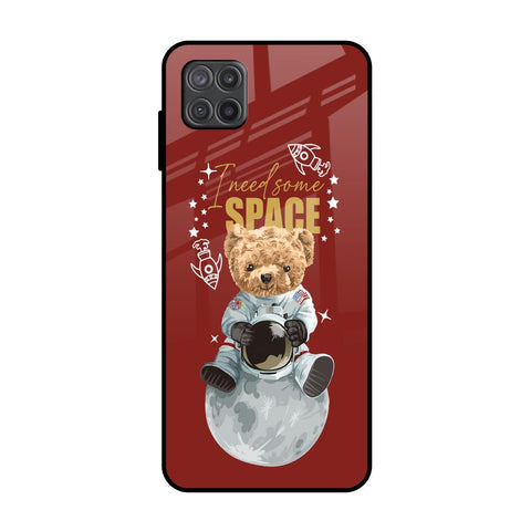 Astronaut Bear Glossy Case for Samsung Galaxy A12