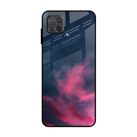 Moon Night Glossy Case For Samsung Galaxy A12