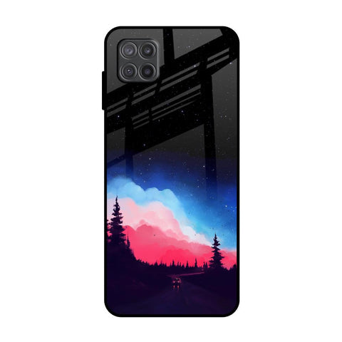 Drive In Dark Glossy Case For Samsung Galaxy A12