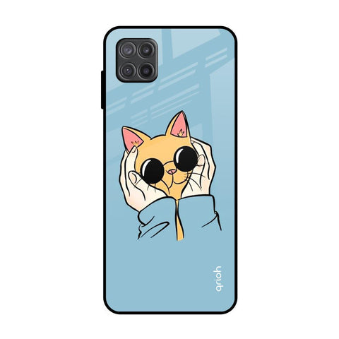 Adorable Cute Kitty Glossy Case For Samsung Galaxy A12