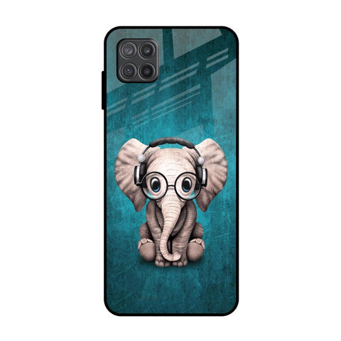 Adorable Baby Elephant Glossy Case For Samsung Galaxy A12