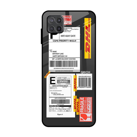 Cool Barcode Label Glossy Case For Samsung Galaxy A12