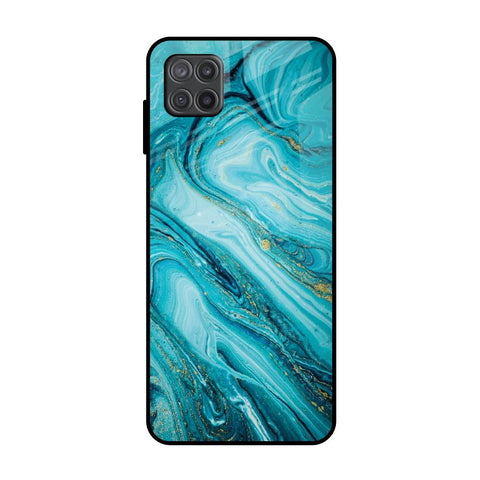 Ocean Marble Glossy Case for Samsung Galaxy A12