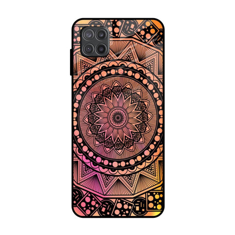 Floral Mandala Glossy Case for Samsung Galaxy A12