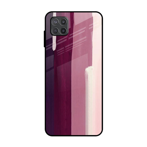 Brush Stroke Art Glossy Case for Samsung Galaxy A12