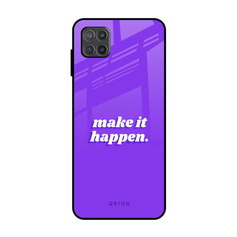 Make it Happen Glossy Case for Samsung Galaxy A12