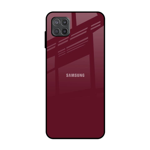 Classic Burgundy Glossy Case for Samsung Galaxy A12