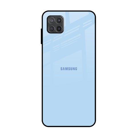 Pastel Sky Blue Glossy Case for Samsung Galaxy A12
