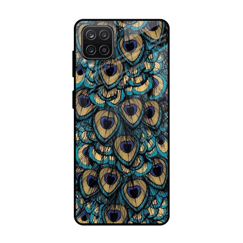 Peacock Feathers Glossy case for Samsung Galaxy A12