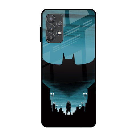 Cyan Bat Glossy Case for Samsung Galaxy A32