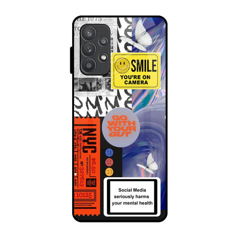 Smile for Camera Glossy Case for Samsung Galaxy A32
