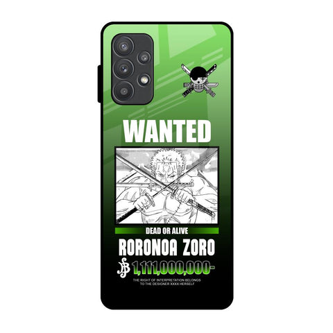 Zoro Wanted Glossy Case for Samsung Galaxy A32
