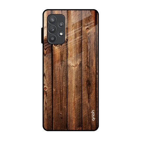 Timber Printed Glossy Case for Samsung Galaxy A32