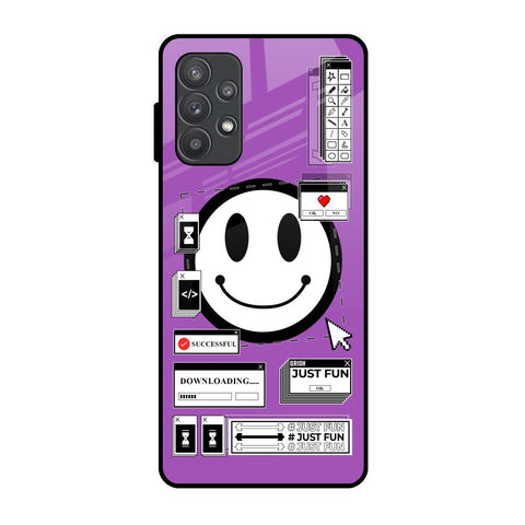 Code with Smile Glossy Case for Samsung Galaxy A32