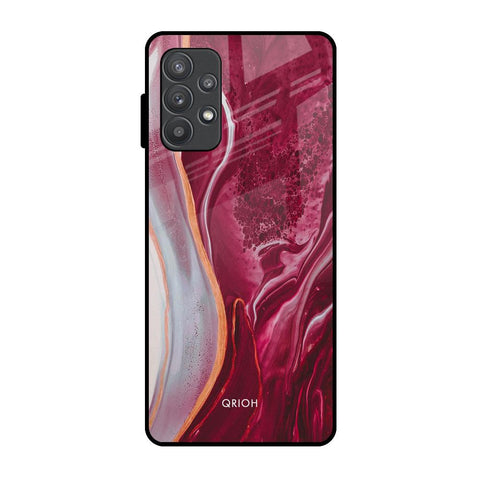 Crimson Ruby Glossy Case for Samsung Galaxy A32