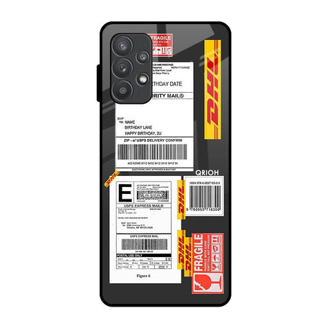Cool Barcode Label Glossy Case For Samsung Galaxy A32