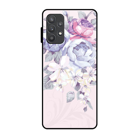 Elegant Floral Glossy Case for Samsung Galaxy A32