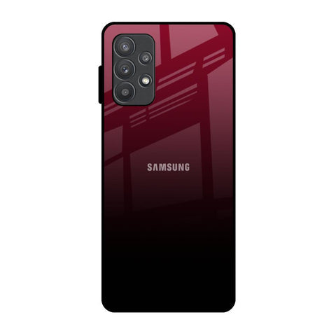 Wine Red Glossy Case For Samsung Galaxy A32