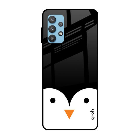 Cute Penguin Glossy Case for Samsung Galaxy A32