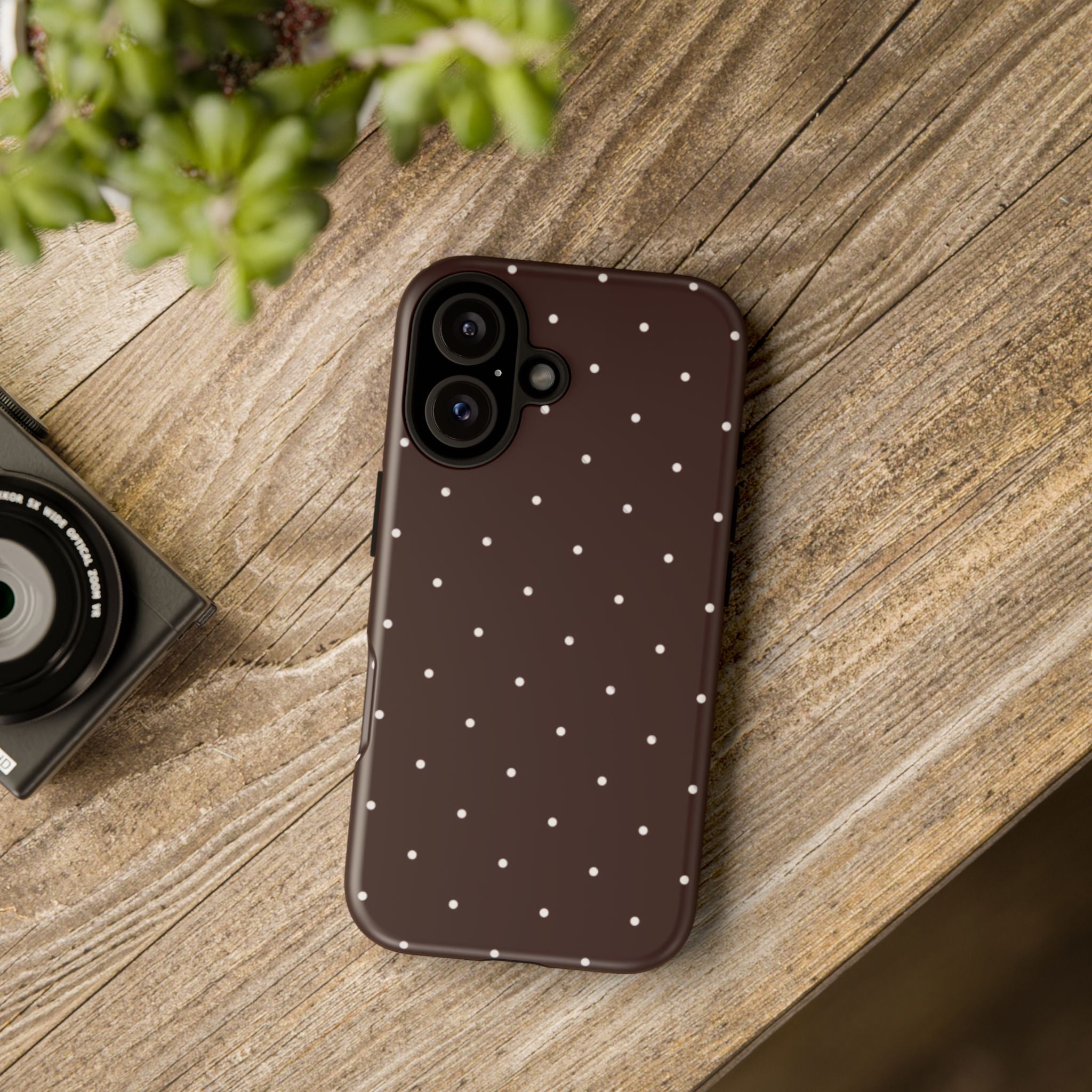 Berry Dots Premium Tough Shining Phone Case (Double Layer) Available For All iPhone Models