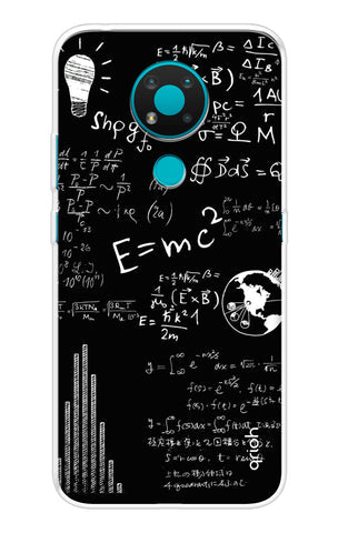 Equation Doodle Soft Cover for Nokia 3.4