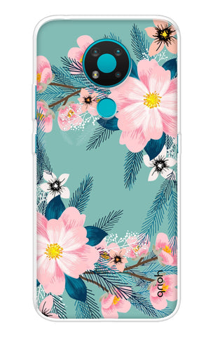 Wild flower Soft Cover for Nokia 3.4