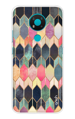 Shimmery Pattern Soft Cover for Nokia 3.4