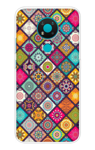 Multicolor Mandala Soft Cover for Nokia 3.4
