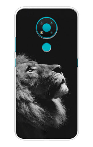 Lion Looking to Sky Soft Cover for Nokia 3.4