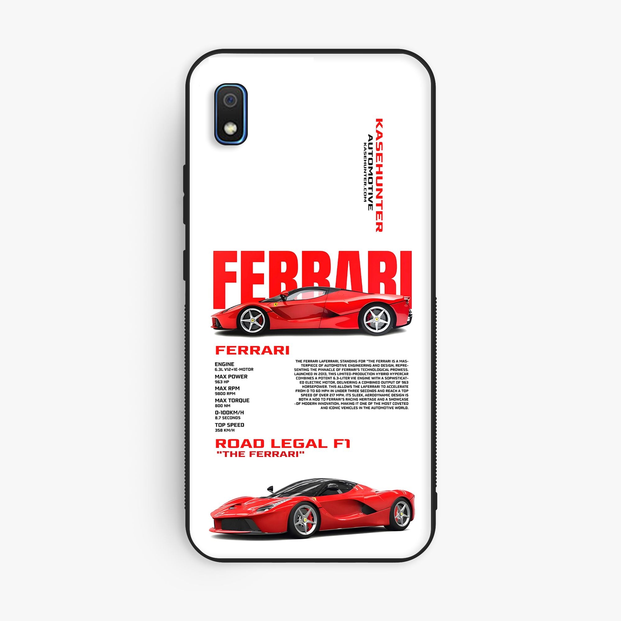 Samsung Galaxy A10 - Wallpaper 163 - Premium Printed Glossy Phone Case