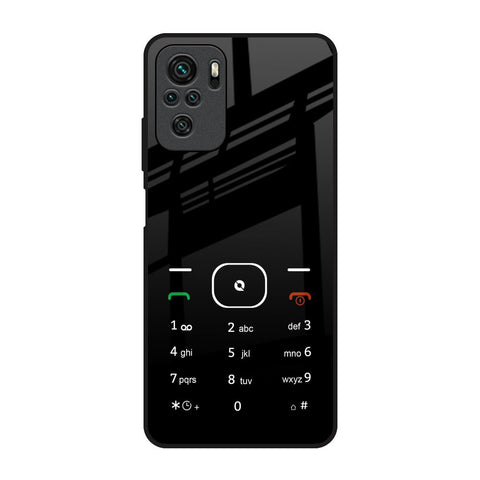 Classic Keypad Pattern Glossy Case for Redmi Note 10