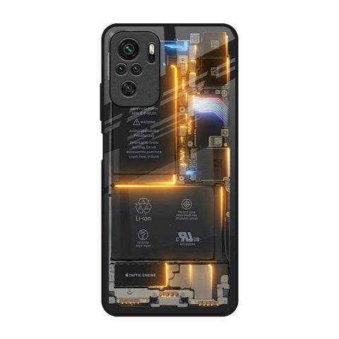 Glow Up Skeleton Glossy Case for Redmi Note 10