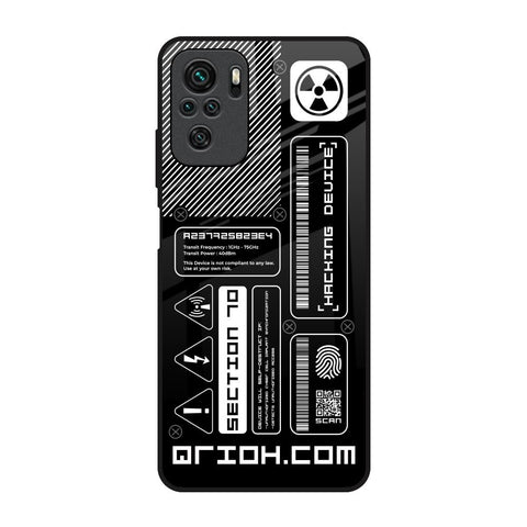 Futuristic Art Glossy Case for Redmi Note 10