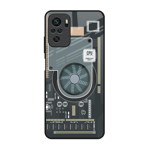 Motherboard Circuit Glossy Case for Redmi Note 10