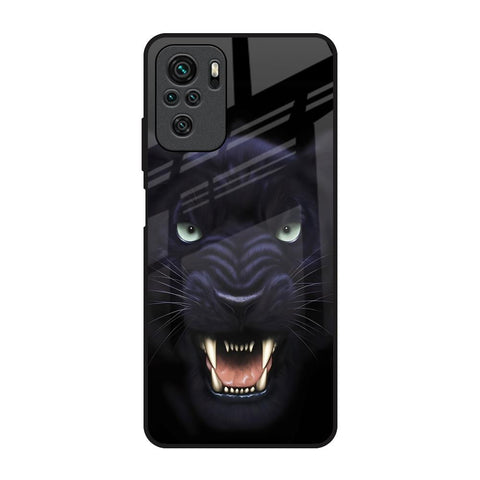 Angry Black Leopard Glossy Case for Redmi Note 10