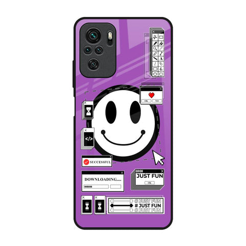 Code with Smile Glossy Case for Redmi Note 10